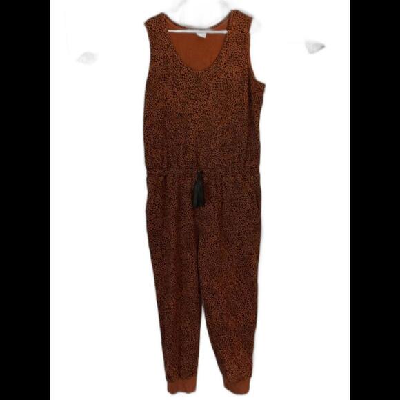 Amazon Essentials Pants - Brown Animal Print Jumper Size XL